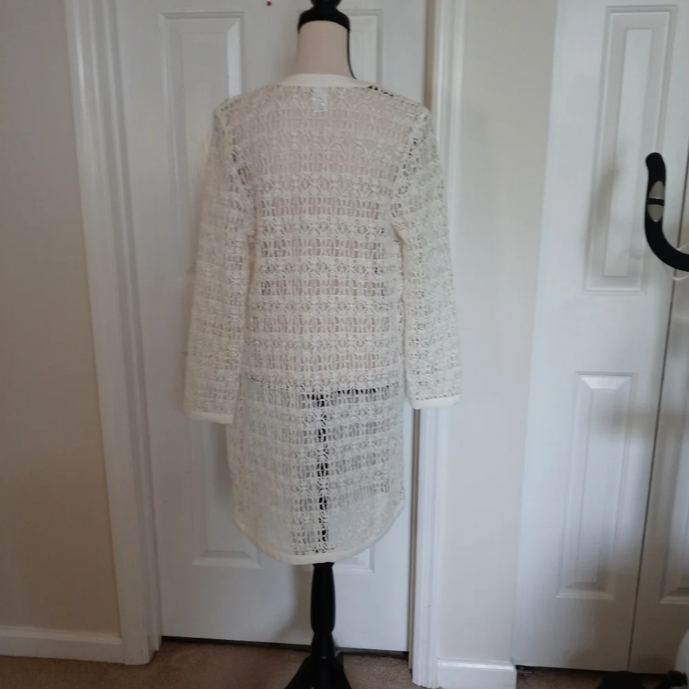 Milly Raffia Netting Cocktail Coat